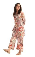 Women Kurta Set For Women|Co-Ords Set|Kurta Pant Set|Coordinate Set|Summer Suit|Printed Short Kurti With Pant Set|