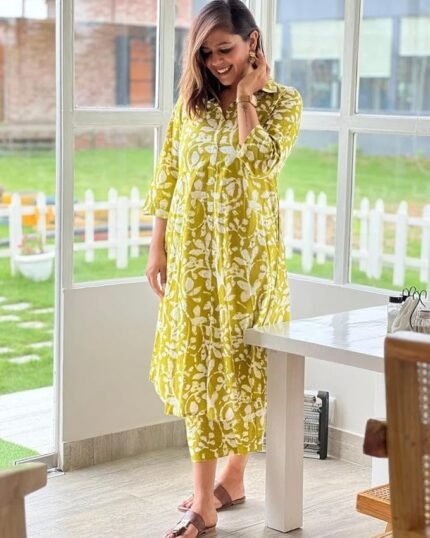 Women's Rayon Printed Co-Ord Set | Ethnic Co Ord Set for Women | 2 Piece Kurta Set for Women