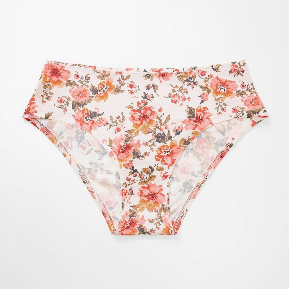 26 Printed Panty - Midnight Bloom - Image 1