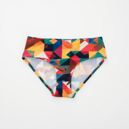 Printed Panty - Silver Sparkle