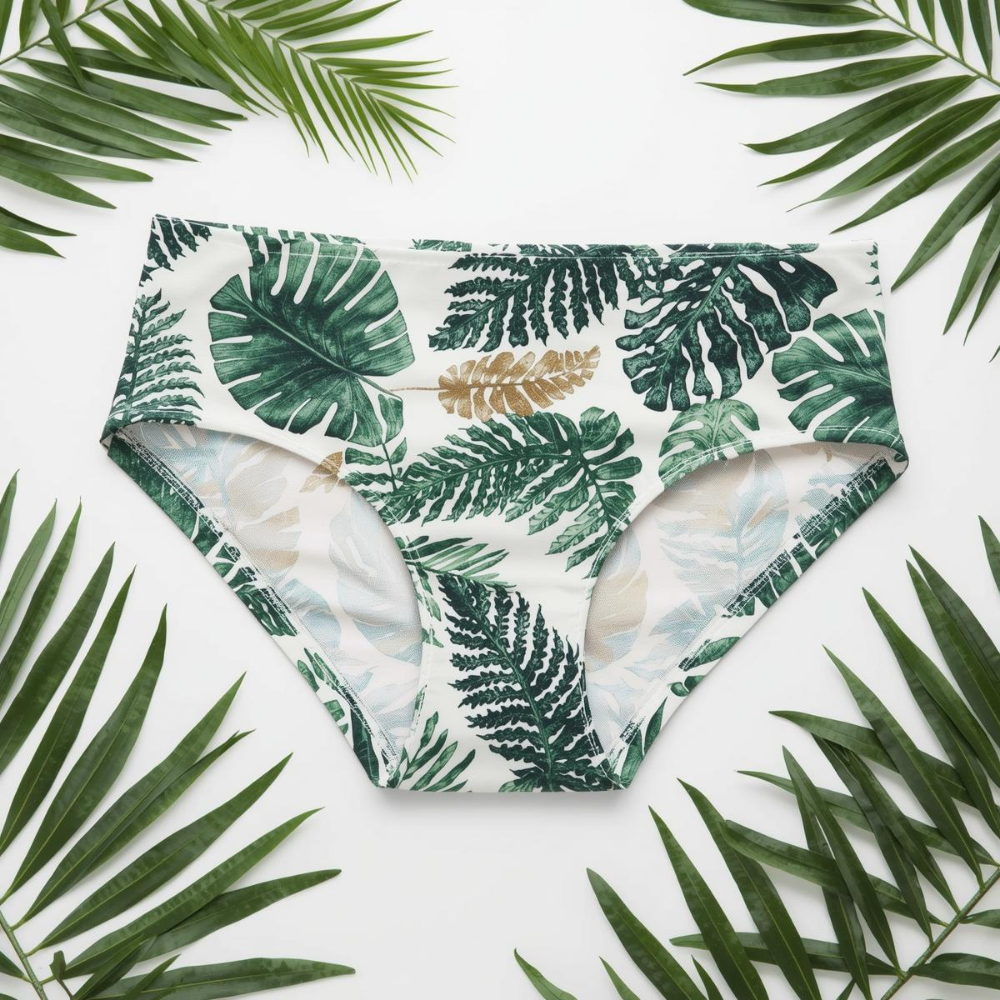 8 Printed Panty - Butterfly Charm - Image 1